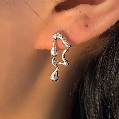 Liquid Drop Earrings