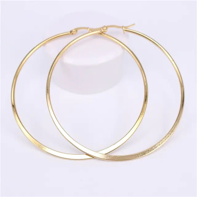Simple Hoop Earrings for Women